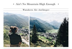 Bergpanorama Andermatt Wandern